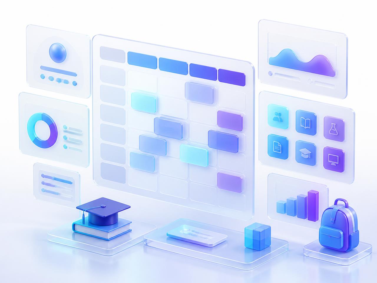 AI School Operating System illustration